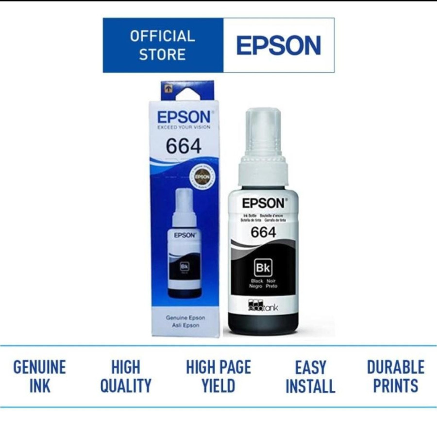 Tinta Printer Hitam Epson