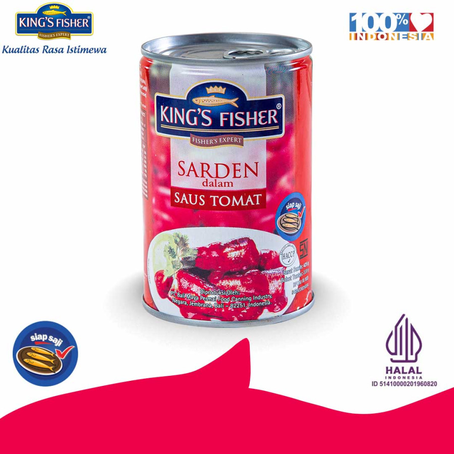 Sarden King's Fisher - depan