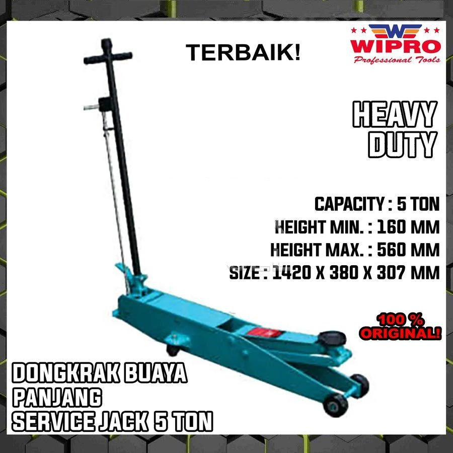 WIPRO Dongkrak Buaya Panjang Heavy Duty TR8056 5 TON - utama