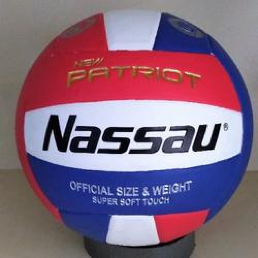 Nassau Bola Voli New Patriot - White/Navy/Red-4