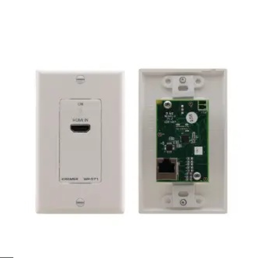 KRAMER HDMI HDCP 2.2 Wall Plate over PoC Long–Reach DGKat [WP-571 US]