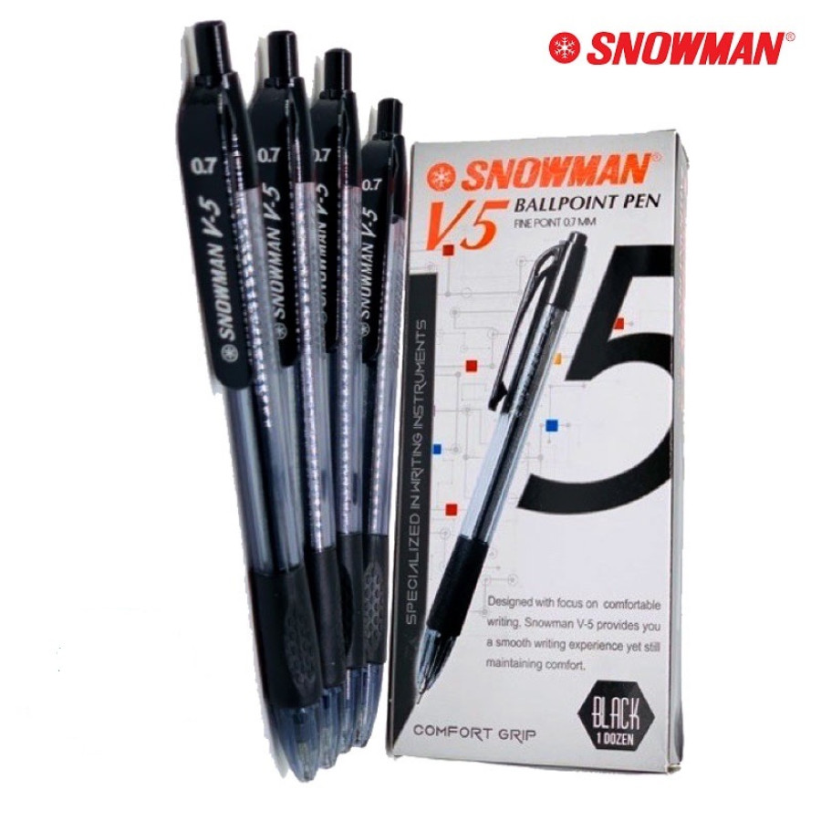 Pulpen Ballpoint Snowman