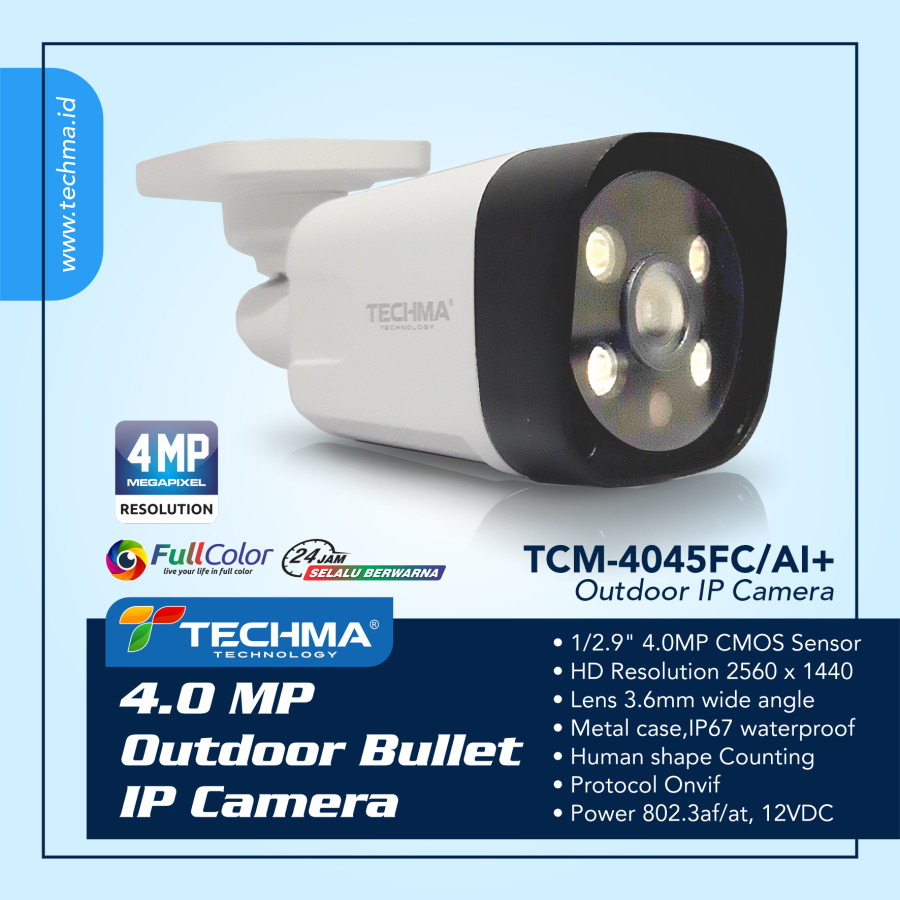 Peralatan dan Perlengkapan CCTV - samping