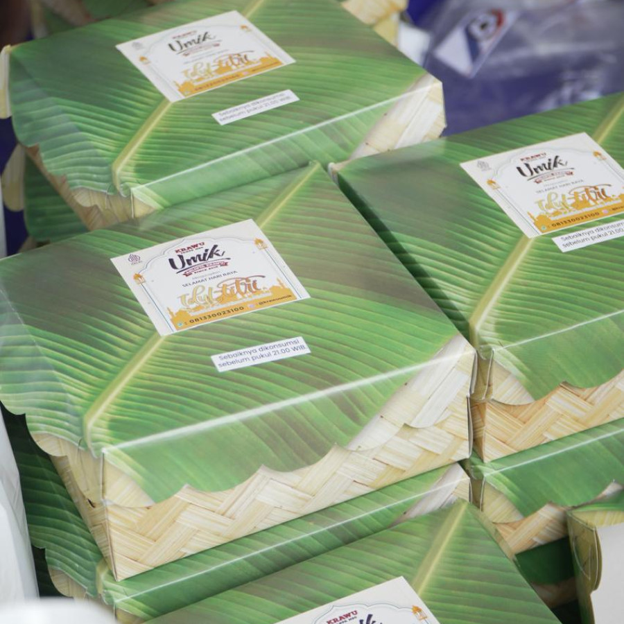 Paket Lengkap Krawu Daging Paru Telur Asin - utama