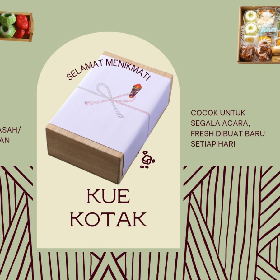 KUE KEMASAN KOTAK (3 MACAM)