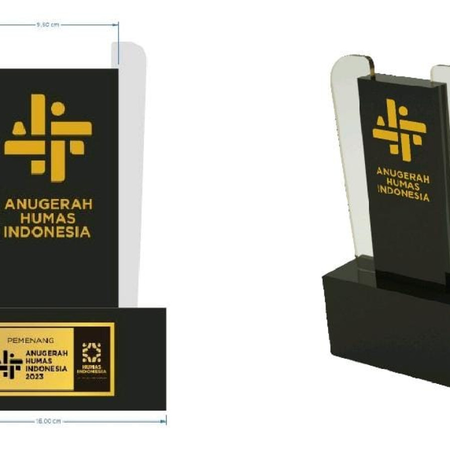 Piala Resin Kombinasi Akrilic
