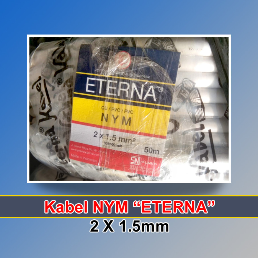 Kabel ETERNA NYM 2 x 1.5