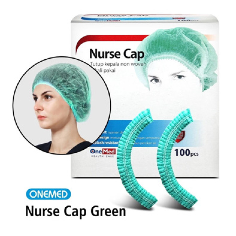 Nurse Cap Onemed isi 100 pcs