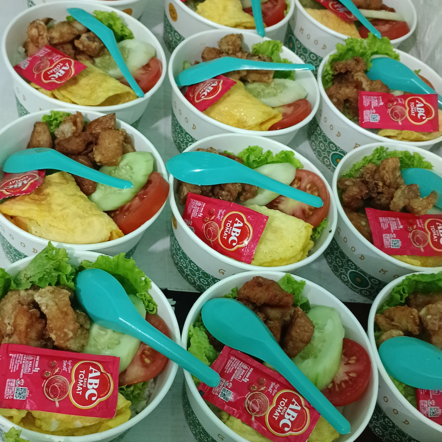 Rice bowl ekonomis - depan