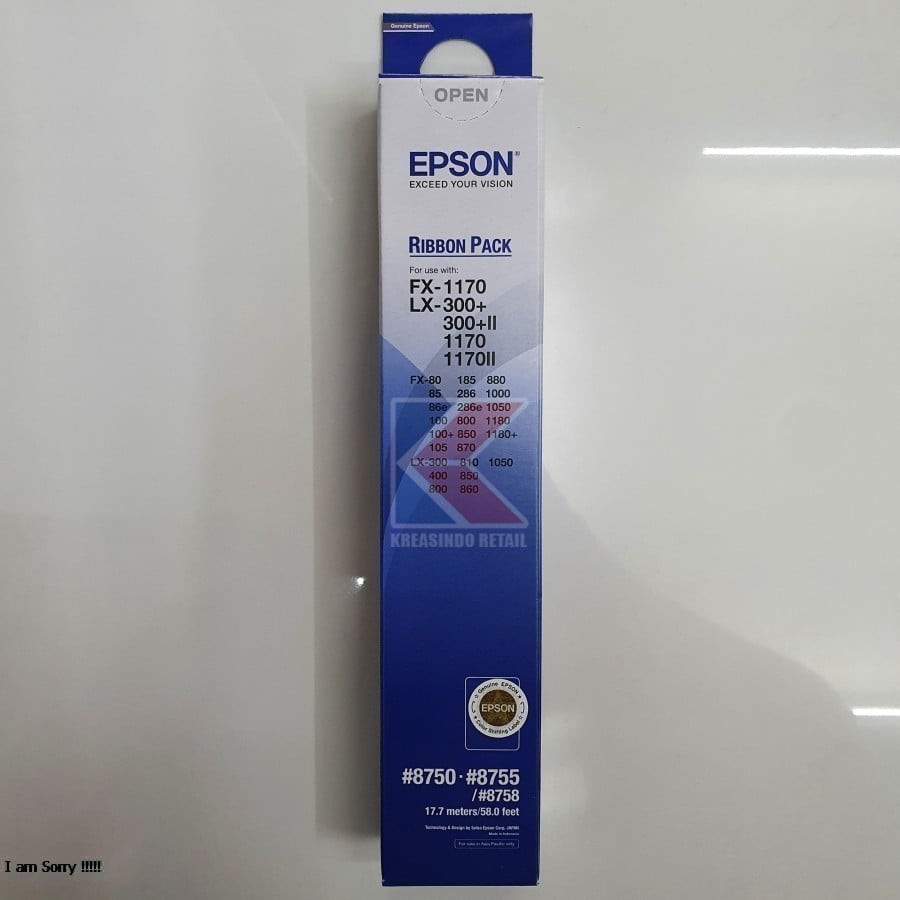 EPSON RIBBON  REFILL LX-300 LX-310