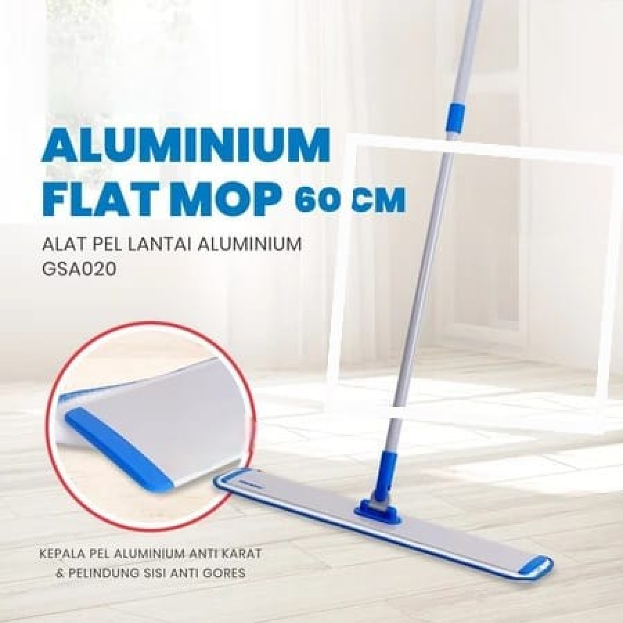 ALUMINIUM FLAT MOP ALAT PEL
