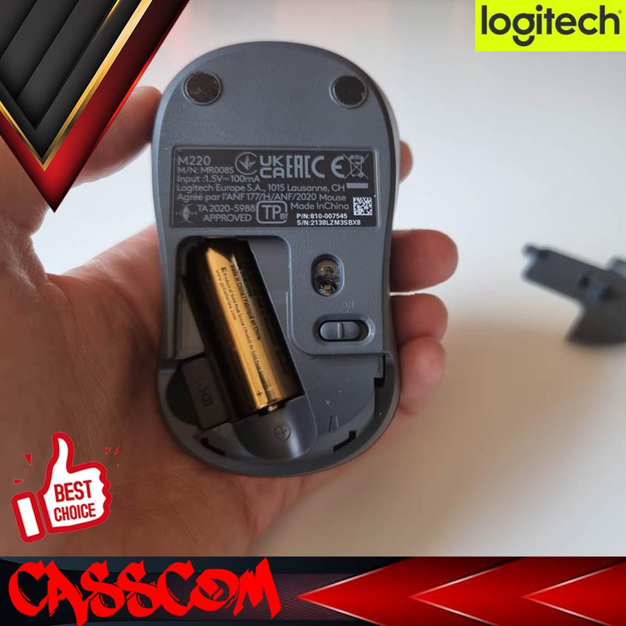 MOUSE WIRELLES LOGITECH - samping