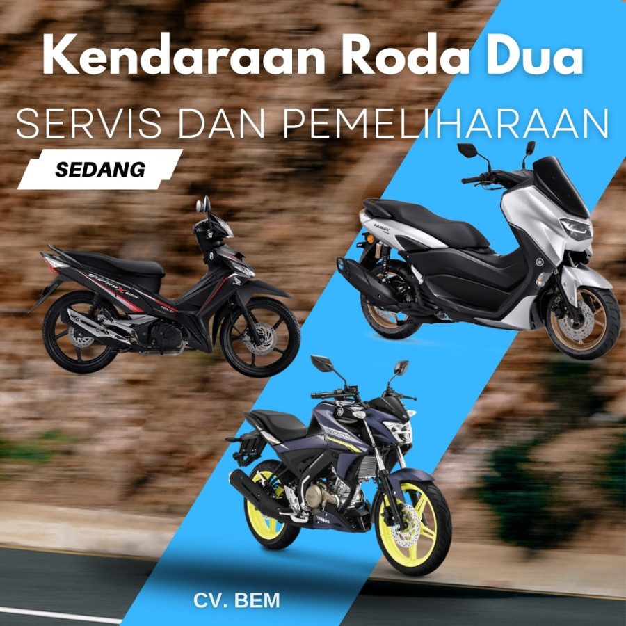 SERVICE/PEMELIHARAAN SEDANG KENDARAAN RODA 2