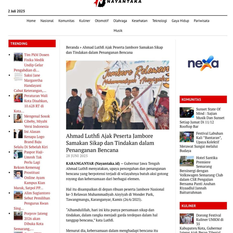 Publikasi Media Online