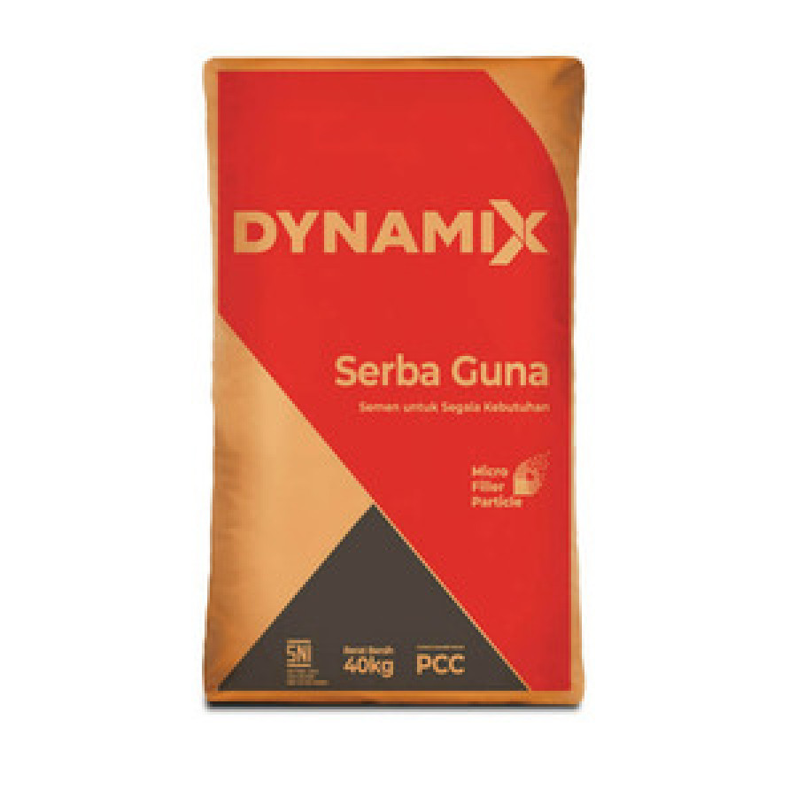 Semen Dynamix Serbaguna Merah 50 Sak - depan