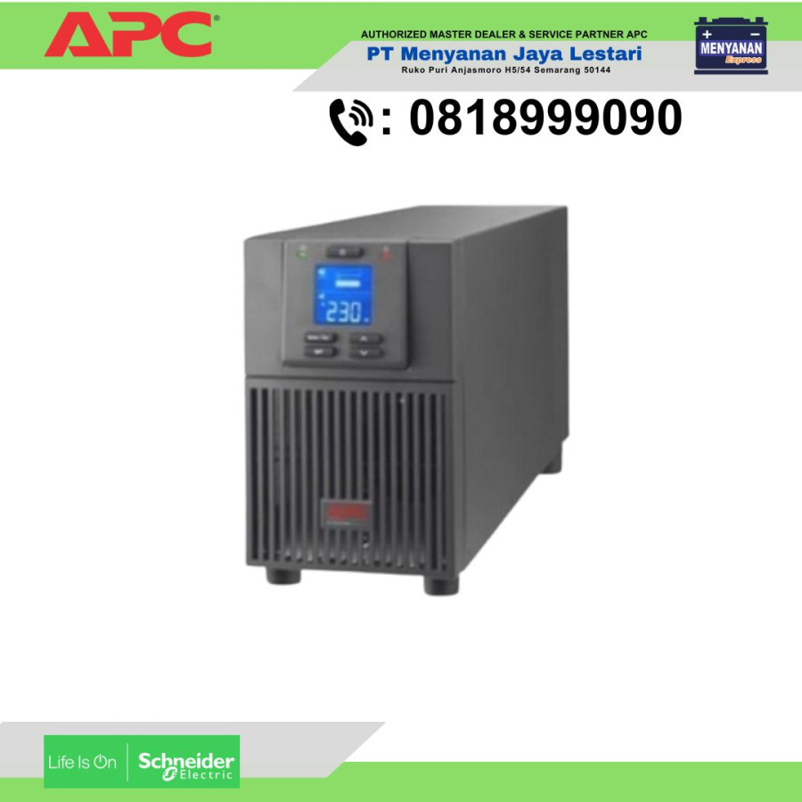 UPS APC SRV1KIL Easy UPS On-Line SRV 1000VA 230V - utama