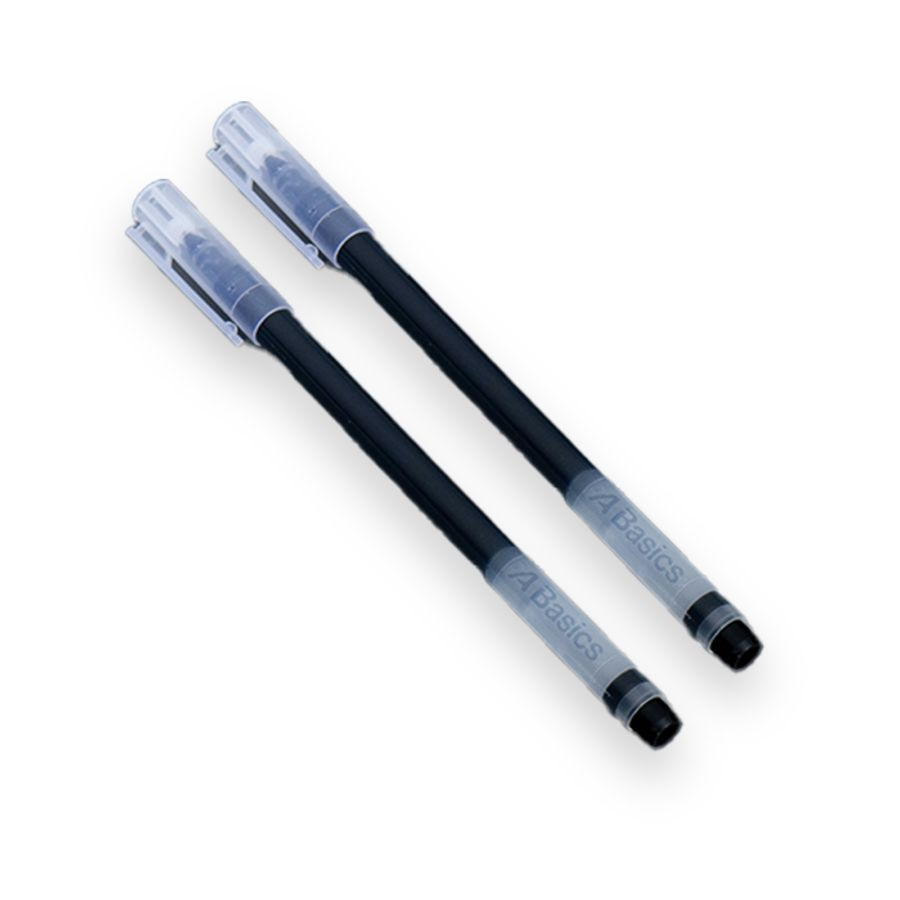 Ballpoint (Gel, warna hitam) (Merk Joyko, Arrix, Kenko, DLL) - samping