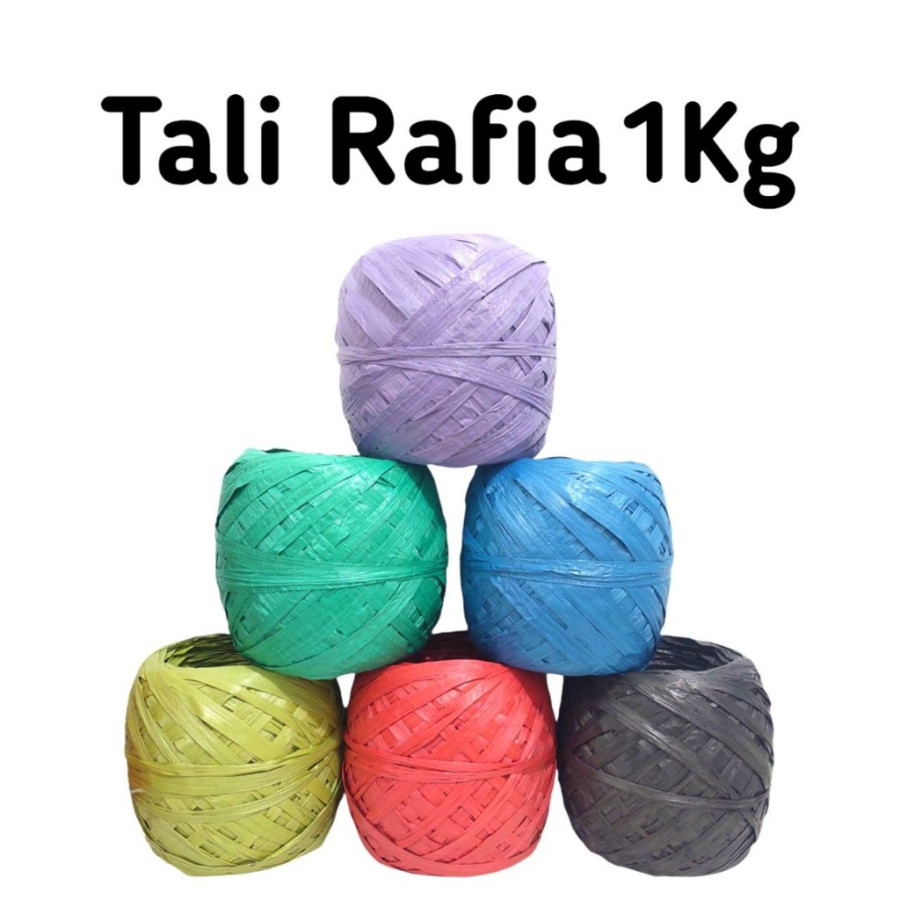 Tali Rafia 1 kg - utama