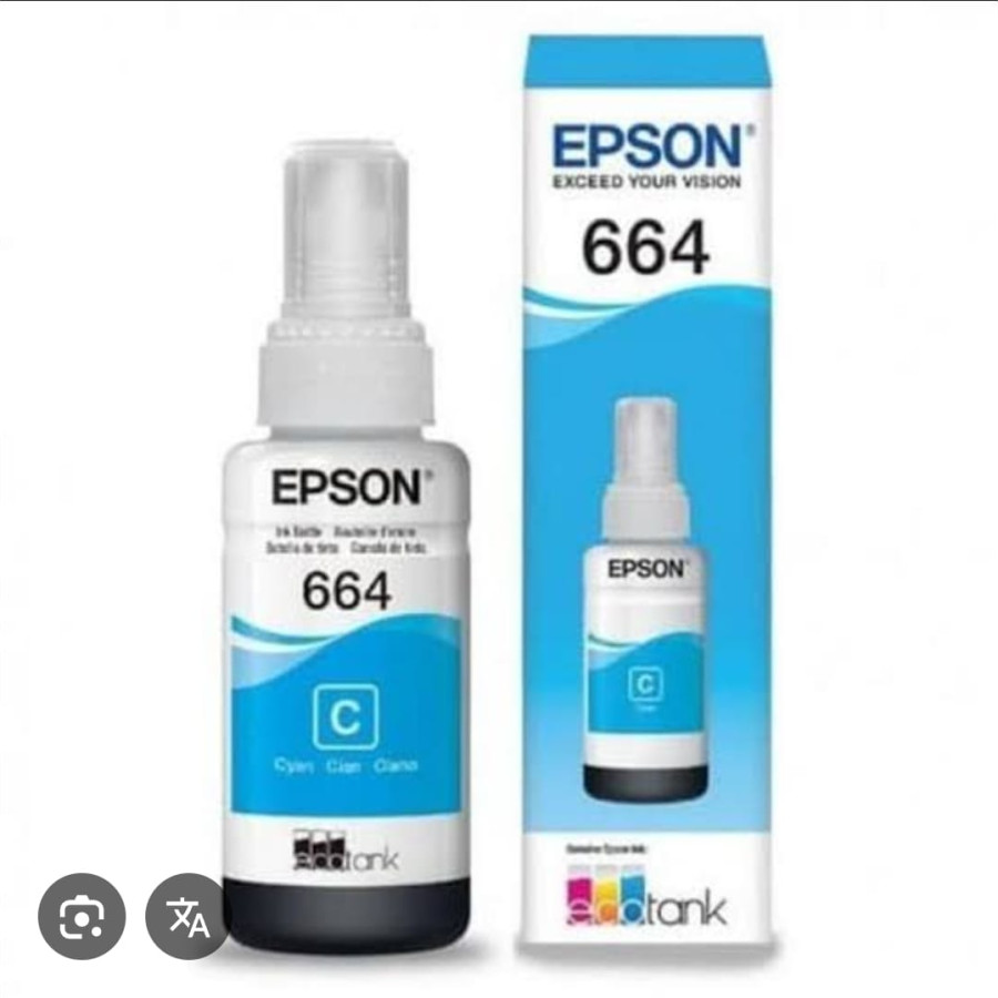 Tinta Epson 664 warna Biru