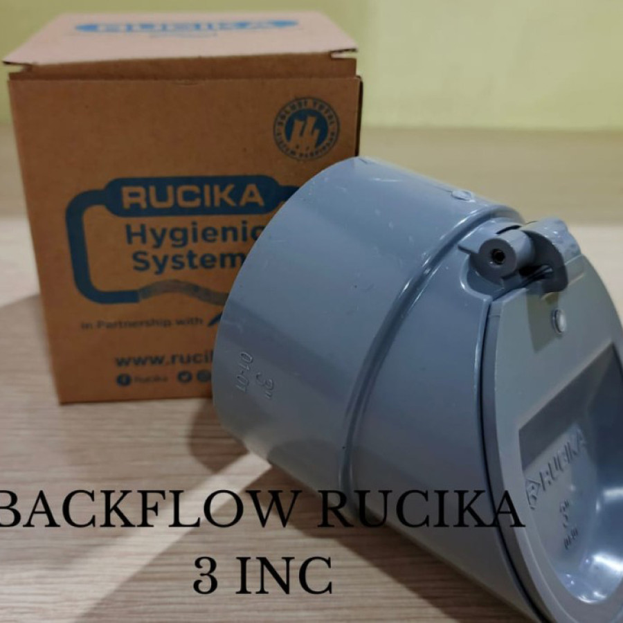 Backflow Valve Rucika 3 Inch - depan