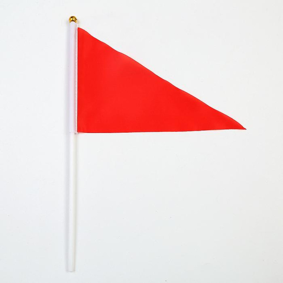Bendera segitiga warna warni