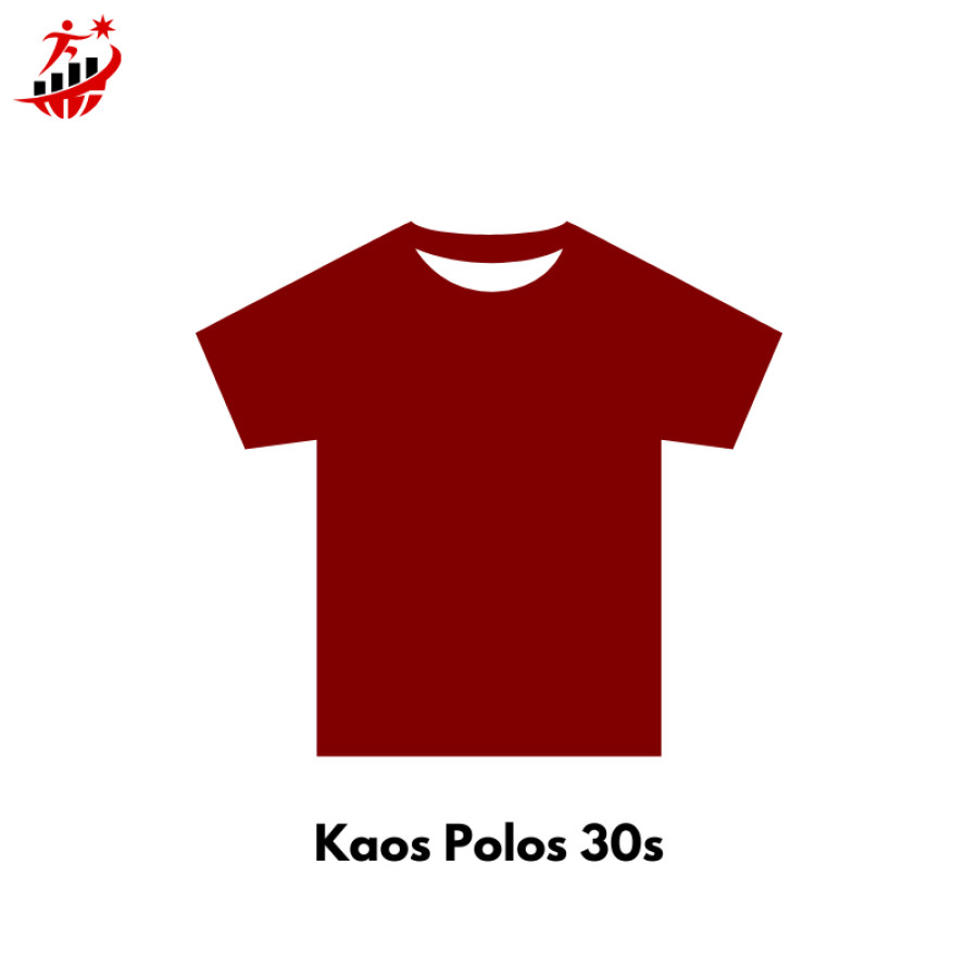 Kaos Polos 30s - utama