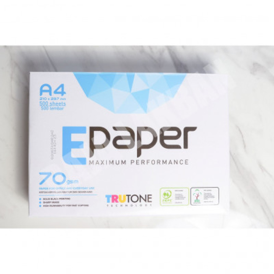 Kertas HVS A4 70 GSM E-Paper