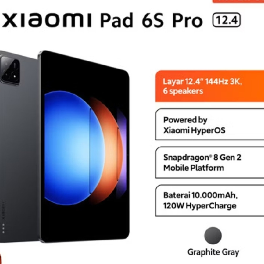 Xiaomi pad 6S Pro 12.4 - utama