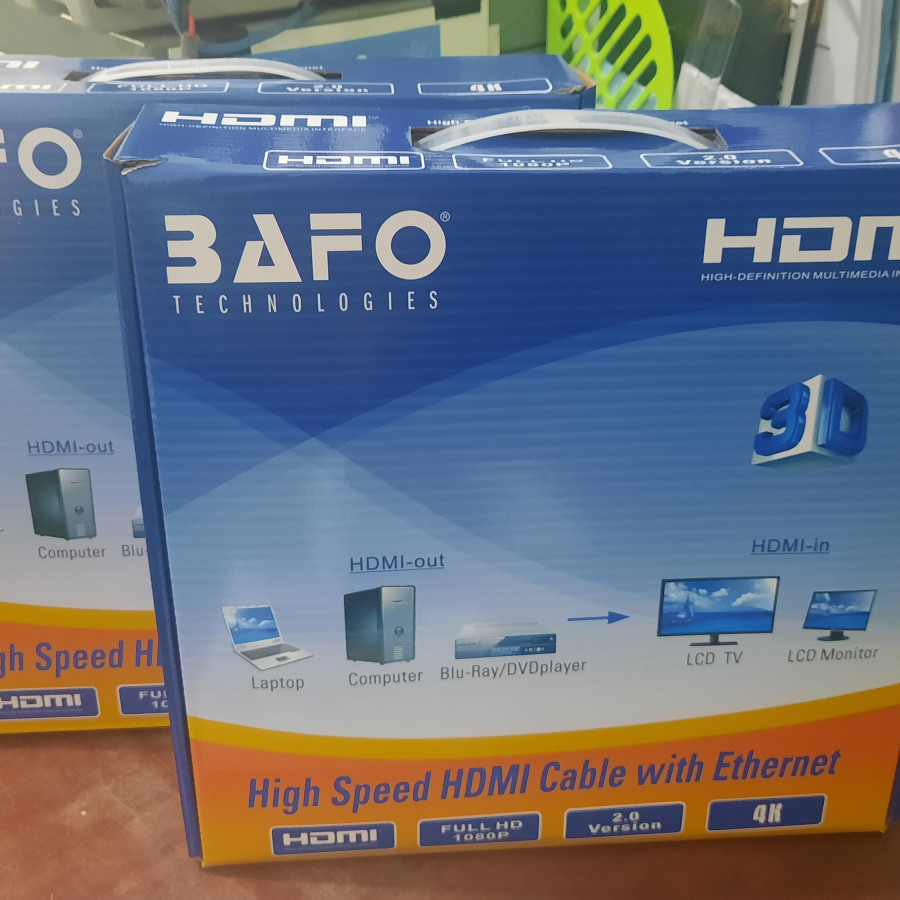 Kabel HDMI Merk BAFO - utama