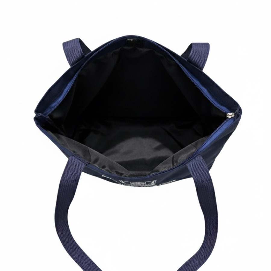 Tas Kanvas Navy - samping