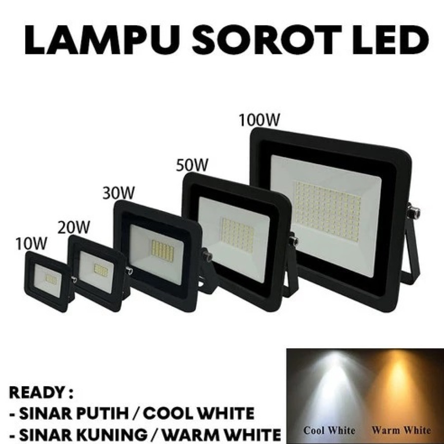 Lampu Sorot Merek EMICO 50 Watt