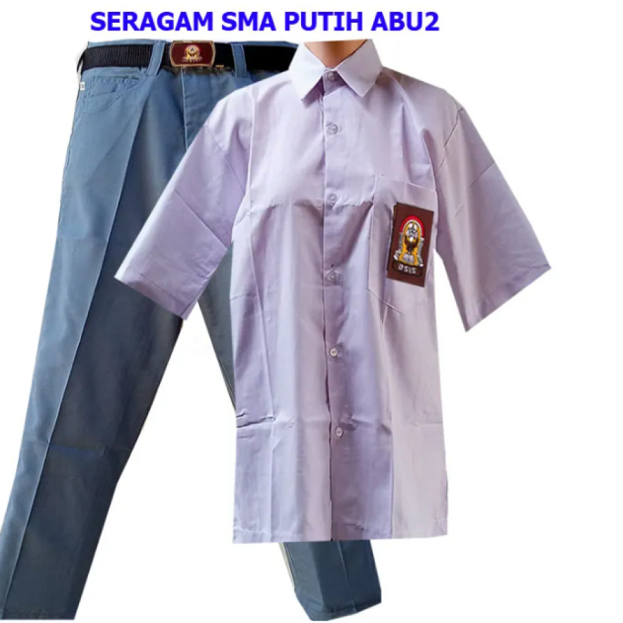 Seragam sekolah SMA laki laki
