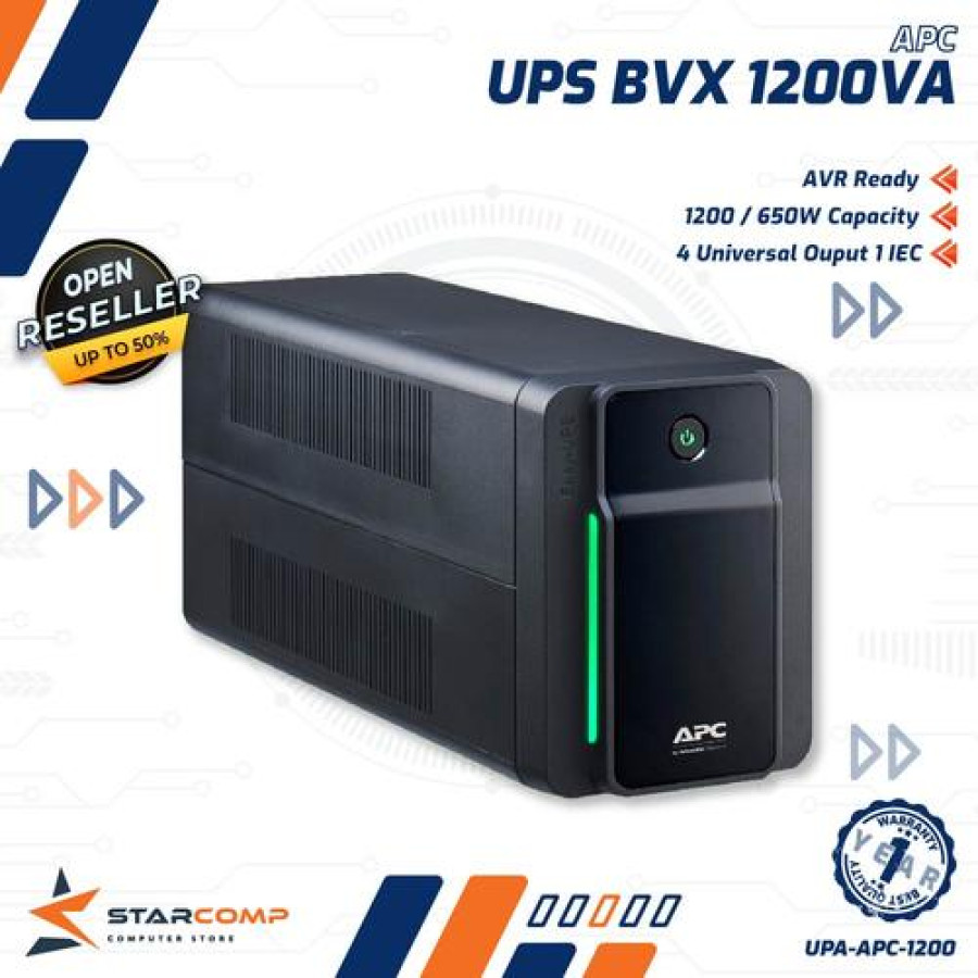 UPS APC Easy BVX 1200 VA 650W BVX1200LI