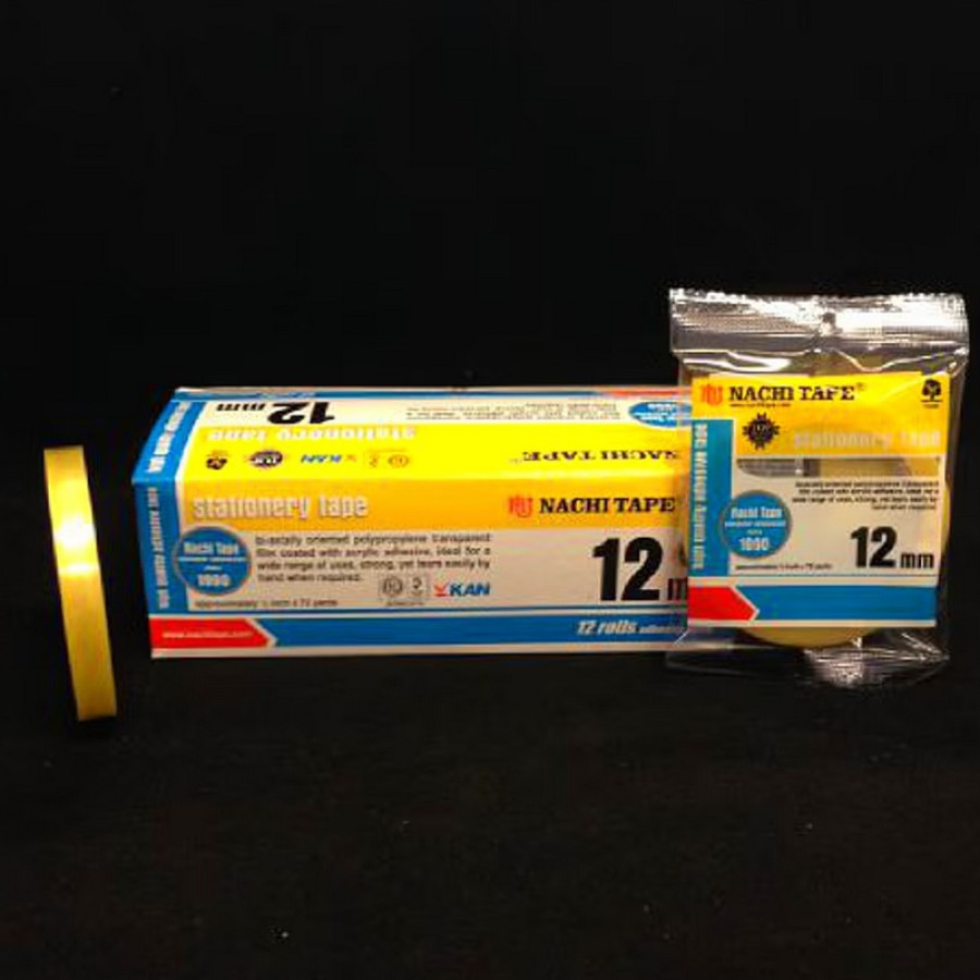 Isolasi Bening 12 mm Merk Nachi Tape