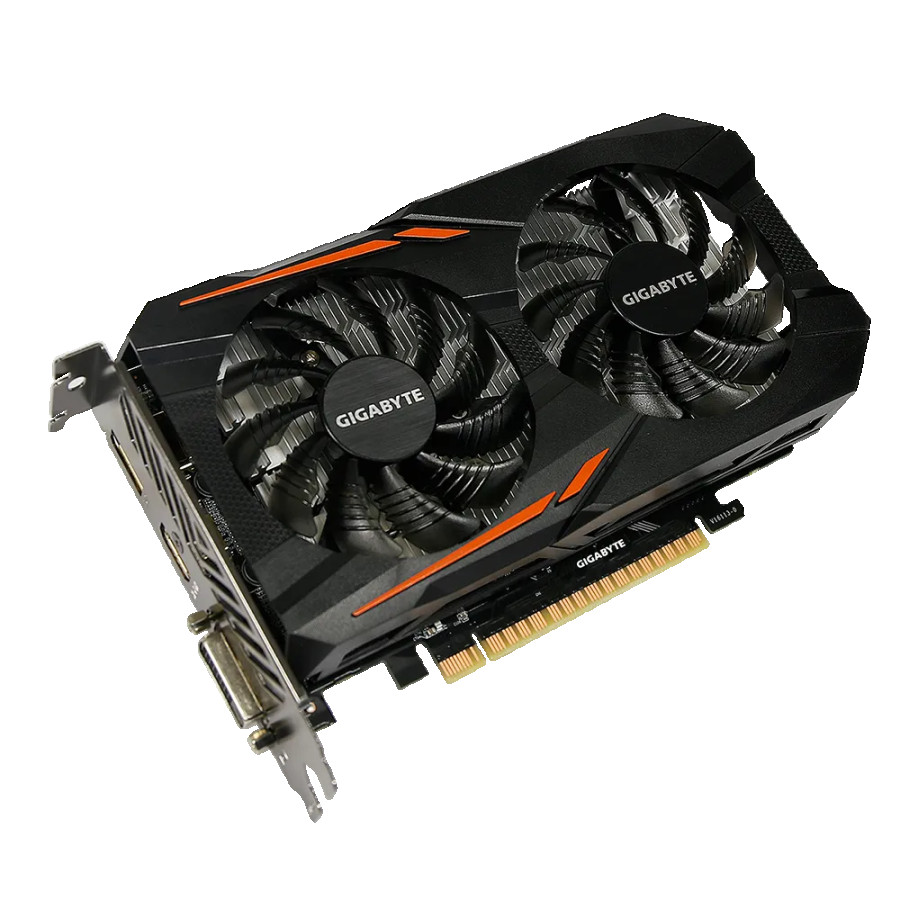 VGA Gigabyte GeForce® GTX 1050 Ti 4G DDR5 - depan