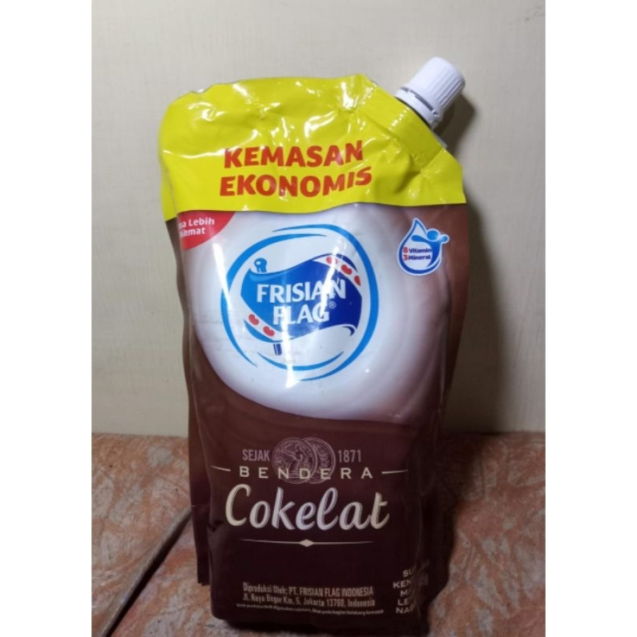Susu Frisian Flag Cokklat