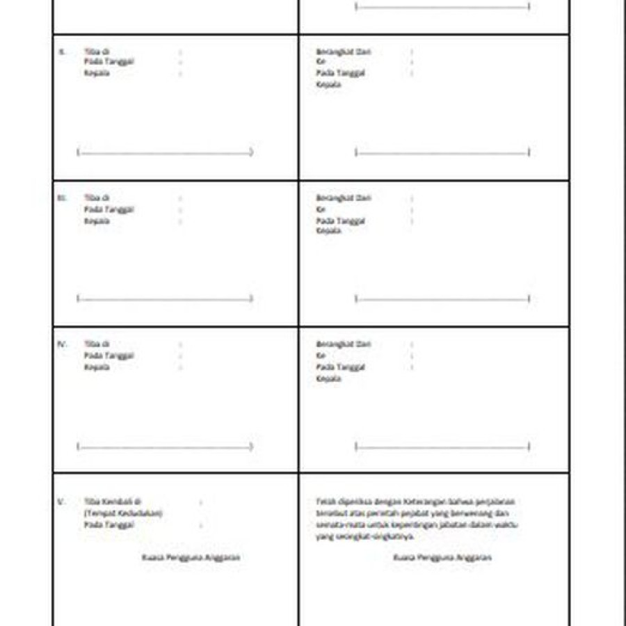 Form SPPD NCR - Folio (F4) Satuan 3ply