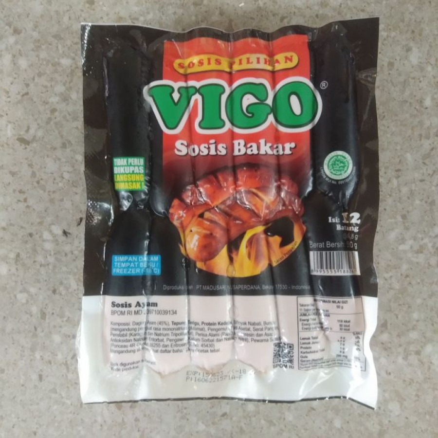 Sosis Ayam Vigo Isi 12 Biji - utama