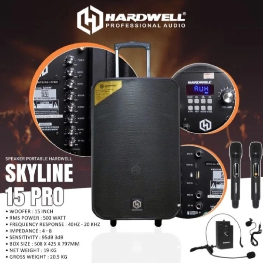 Speaker / Sound System Hardwell Skyline 15 Pro