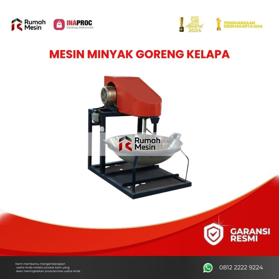 MESIN MINYAK GORENG KELAPA - utama
