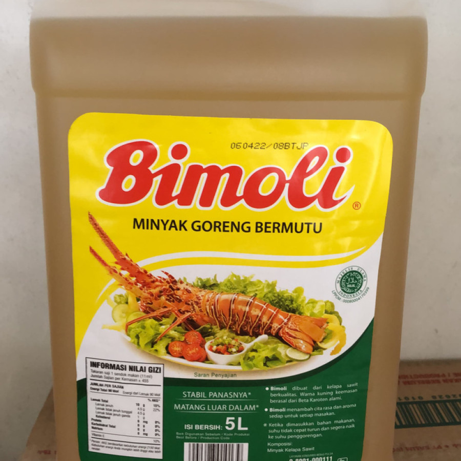 Minyak Goreng Bimoli 5 Liter - utama