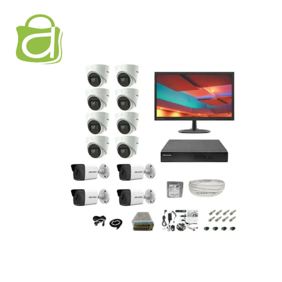PAKET CCTV HIKVISION 12CH 4MP