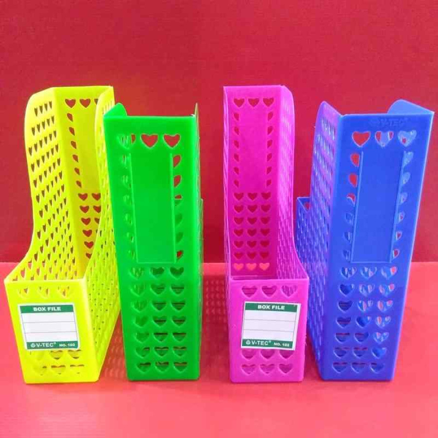 Box File plastik SYS BOX. BOX FILE 8 WARNA