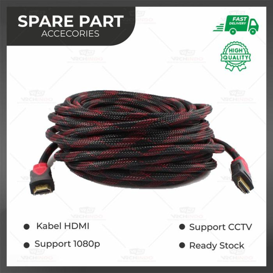 VRCHINDO Kabel HDMI Panjang 15 MEter - samping