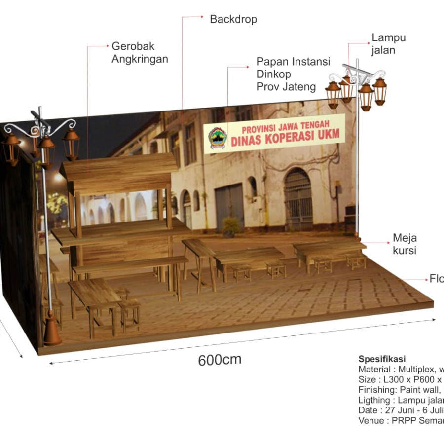 Jasa Dekorasi Pameran Jateng Fair 2025