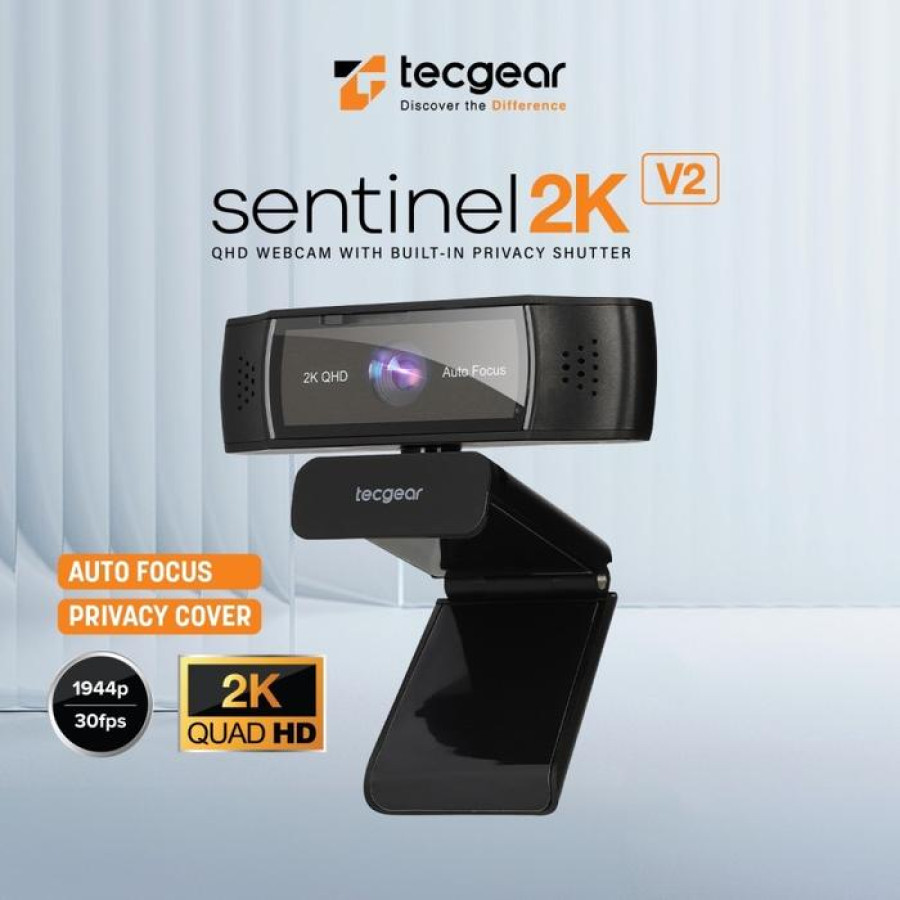 Webcam Tecgear Webcam Sentinel 2K V2