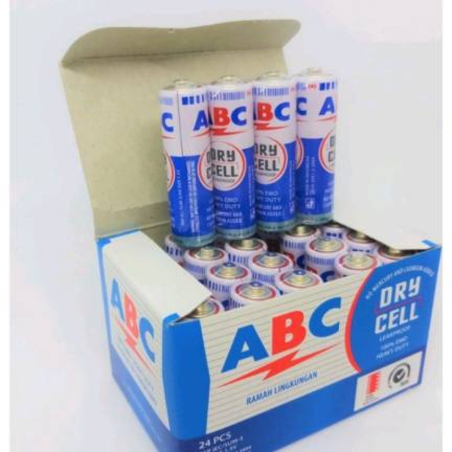 BATERAI ABC 1 PAK ISI 24