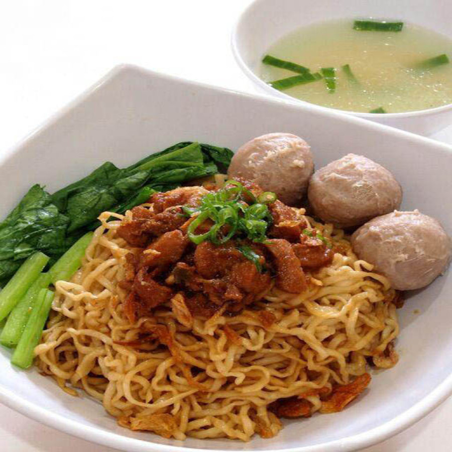 Paket bahan mie ayam - depan