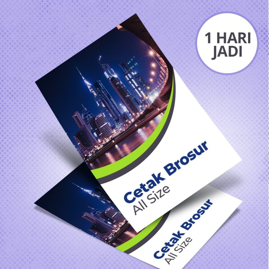 Cetak Brosur 1/2 Rim