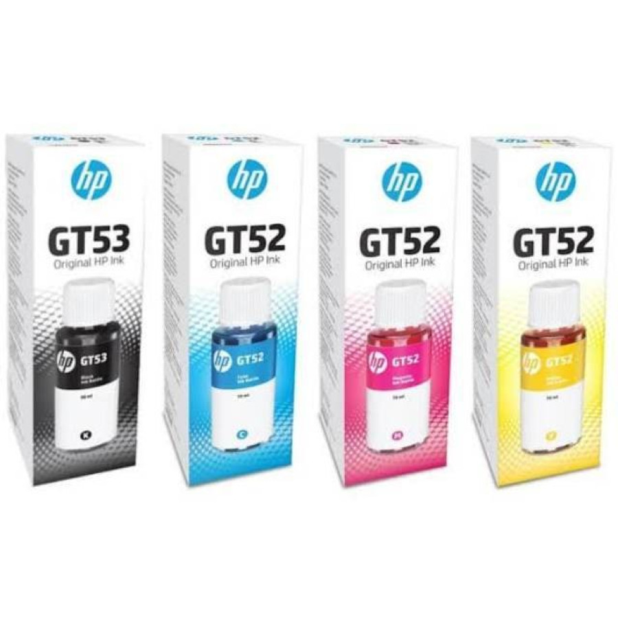 TINTA HP GT53 GT52 ORI INK TANK - depan